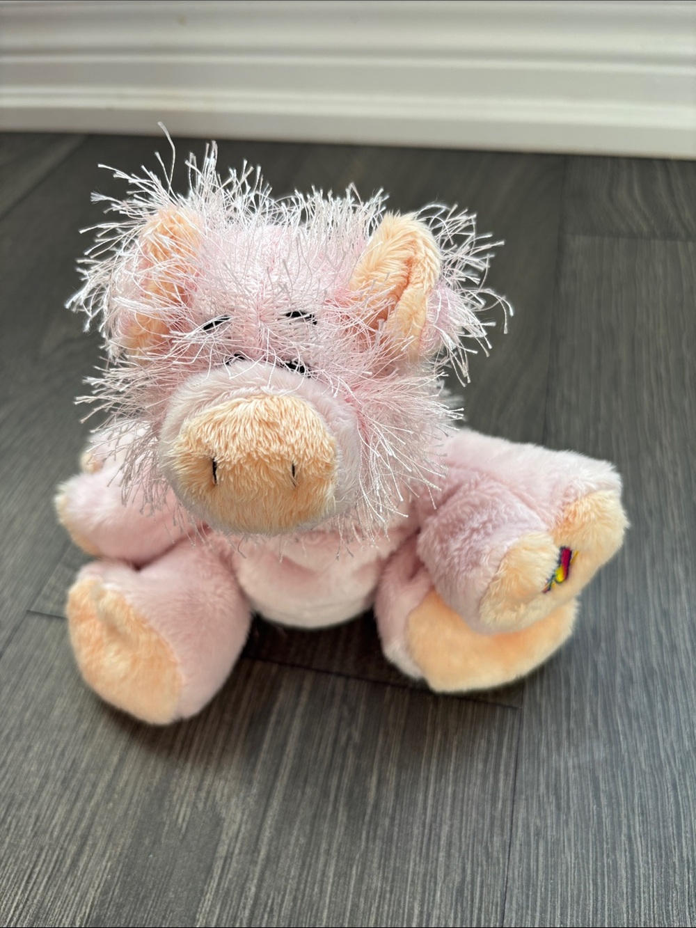 Soft Pink Webkinz GANZ Pig Stuffed Plush Toy